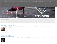 Tablet Screenshot of fitlovin.pl